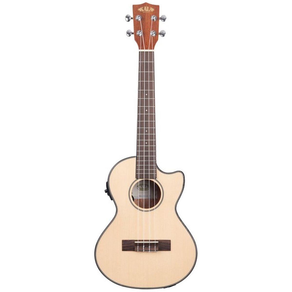 Kala Solid Spruce Top Tenor Gloss Cutaway w/ Bag