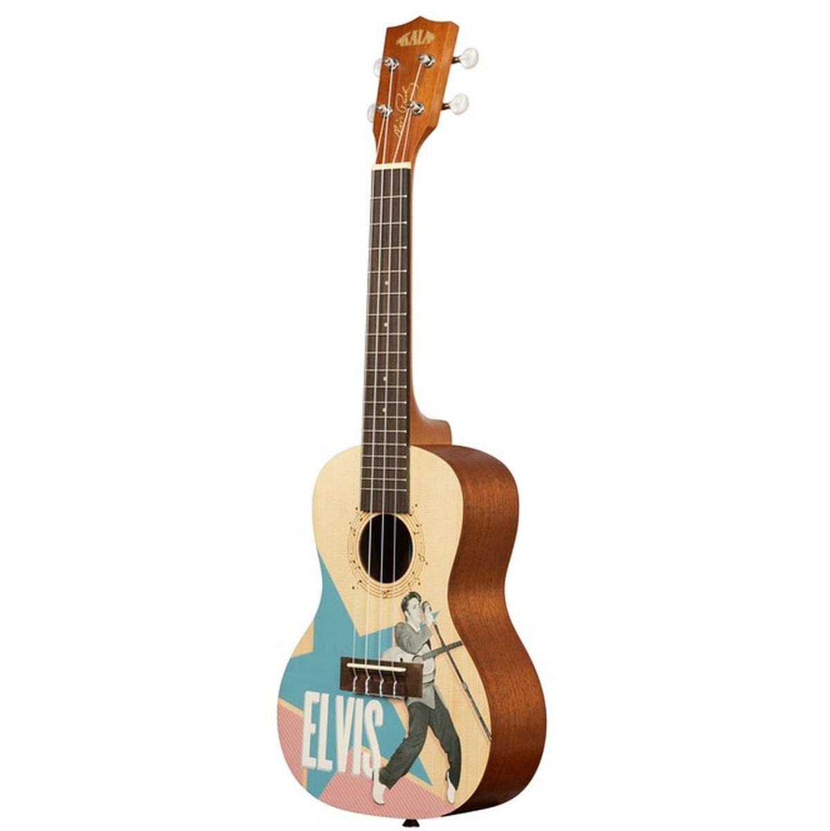 Kala Learn To Play Elvis Rockabilly Concert Ukulele Rosewood Update