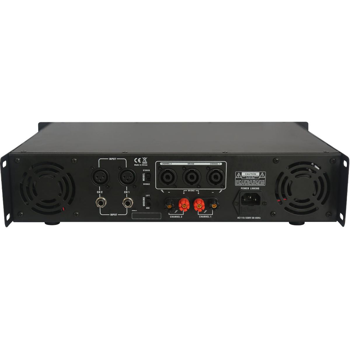 Kam Professional Stereo 200W Power Amplifier