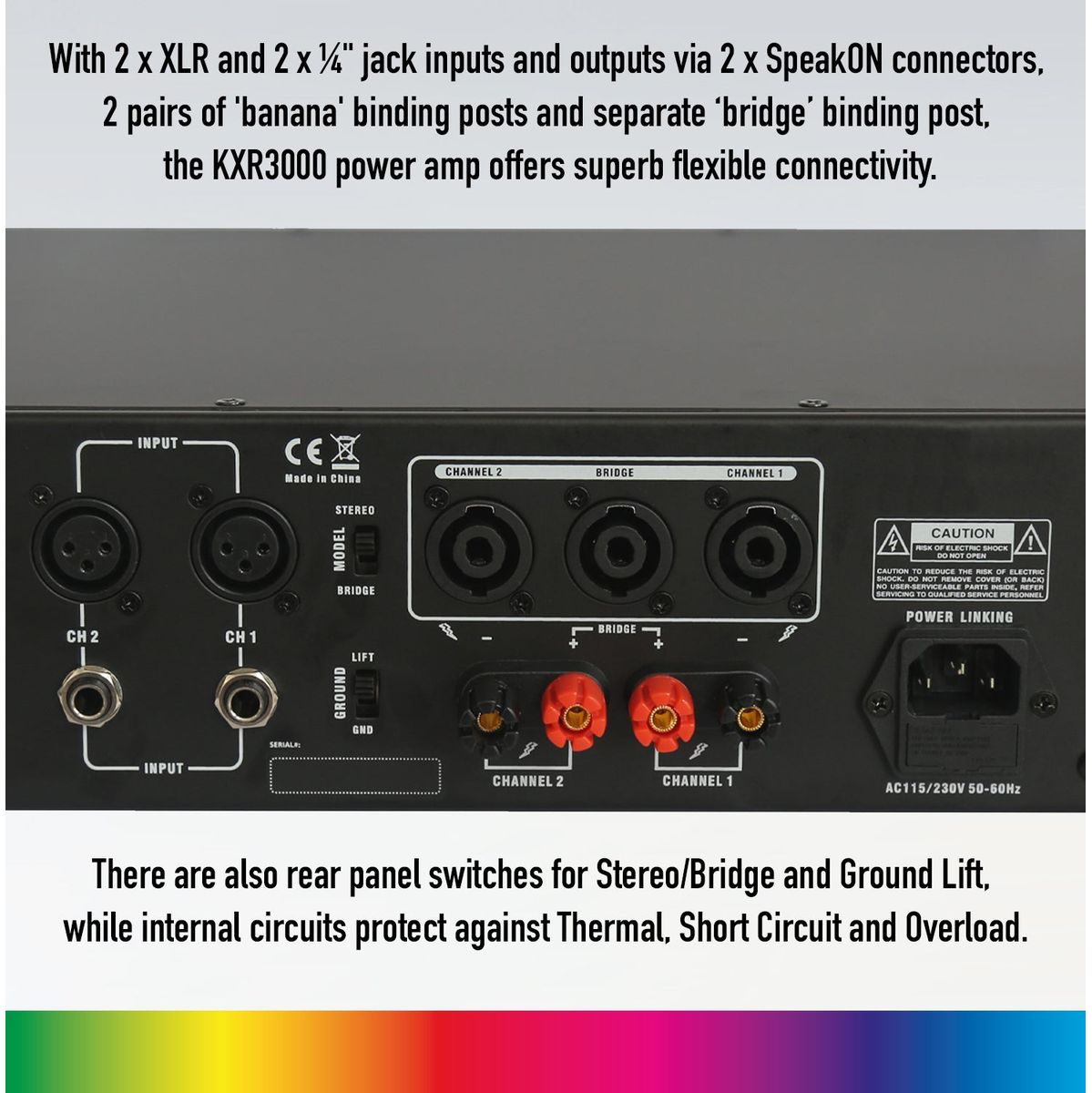 Kam Professional Stereo 300W Power Amplifier