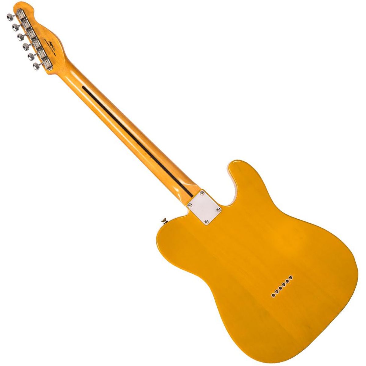 Vintage V52 Left Handed Electric Guitar - Butterscotch