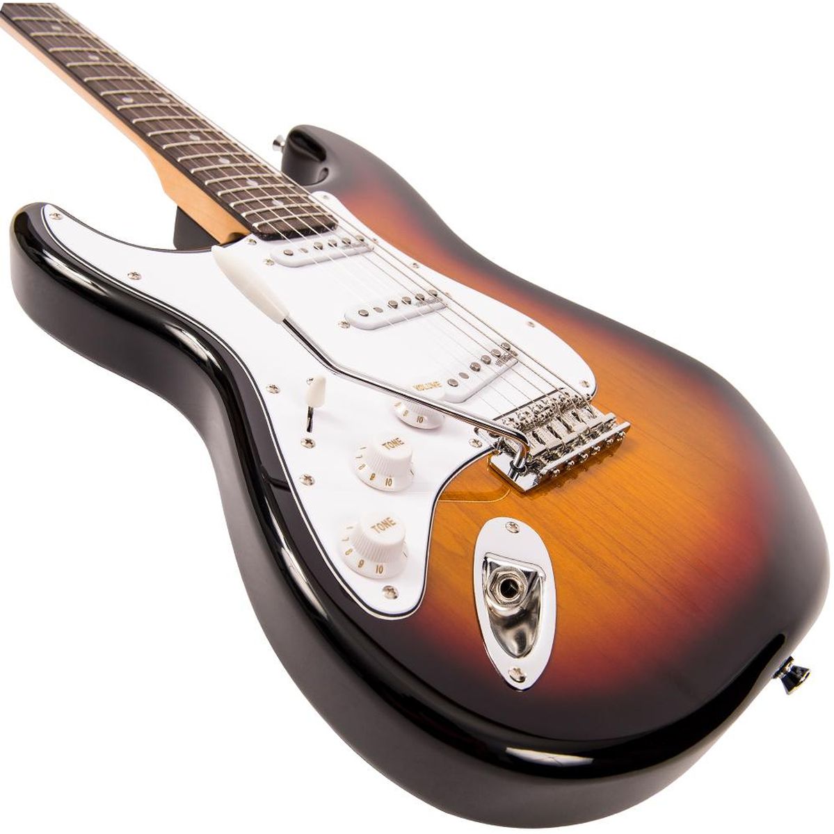 Vintage Left Hand Guitar-Sunburst