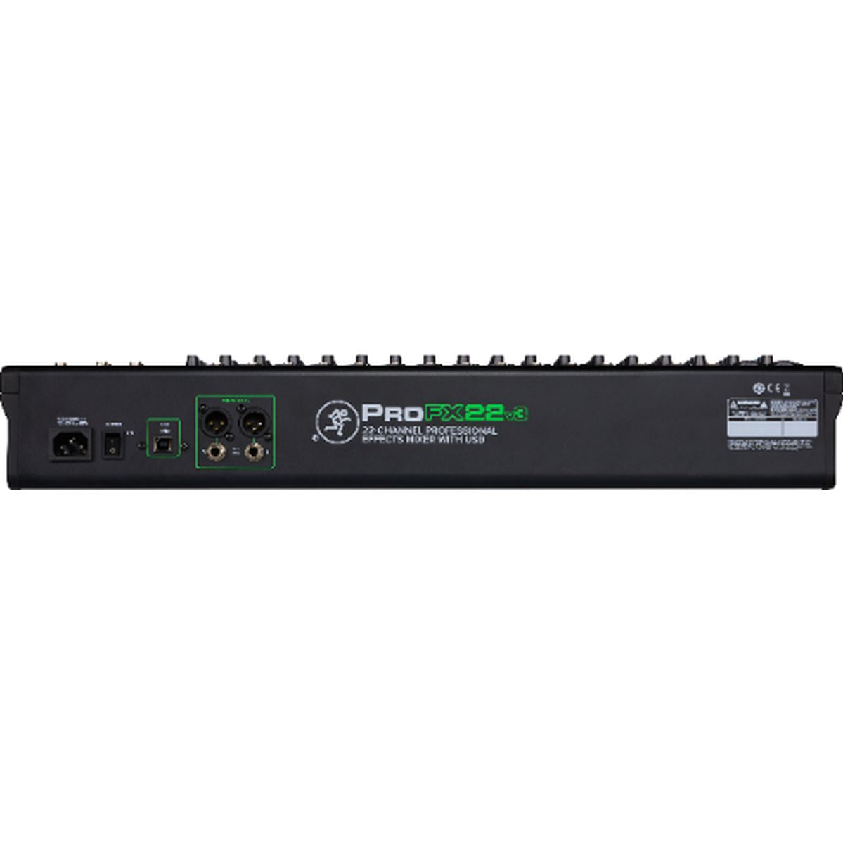 Mackie 22 Channel 4-BUS Professional Effects Mixer w/ USB