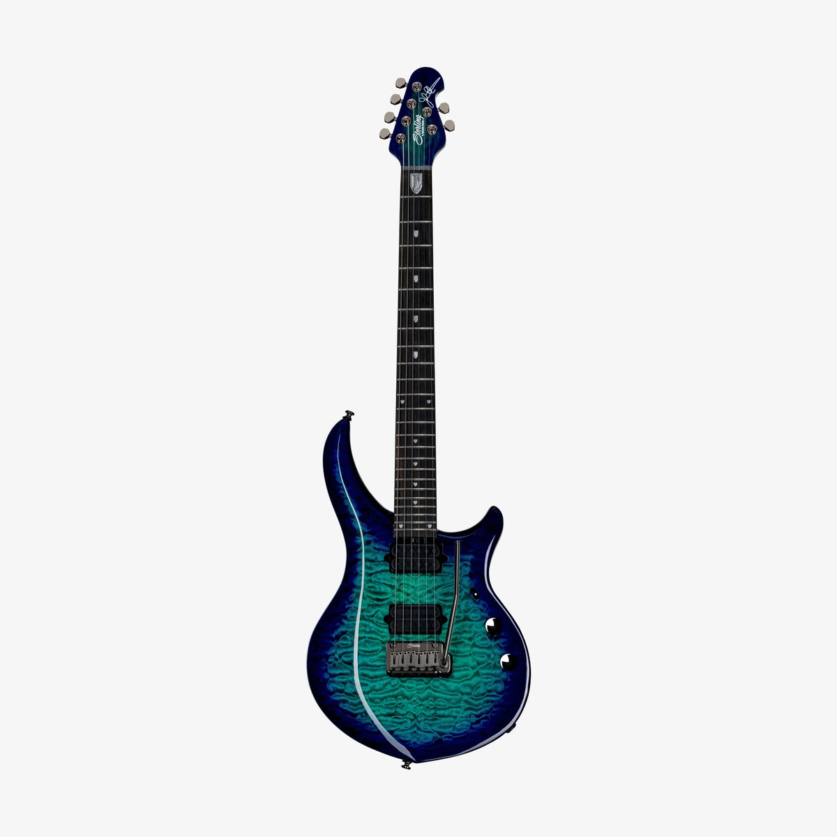 Sterling by Music Man John Petrucci Majesty MAJ200XQM Cerulean Paradise