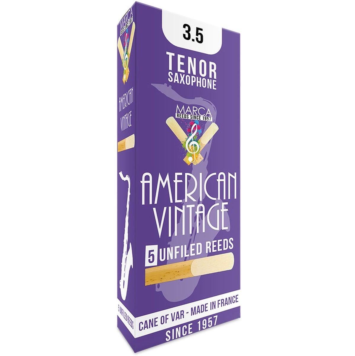 MARCA Reed Saxophone Tenor American Vintage 3.5 - PK Of 5