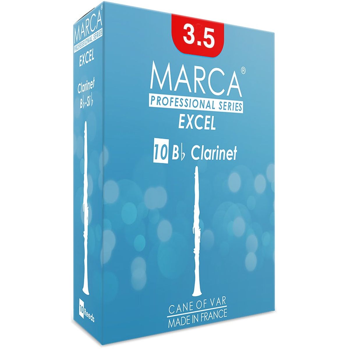 MARCA Reed Clarinet BB Excel 3.5 - PK Of 10