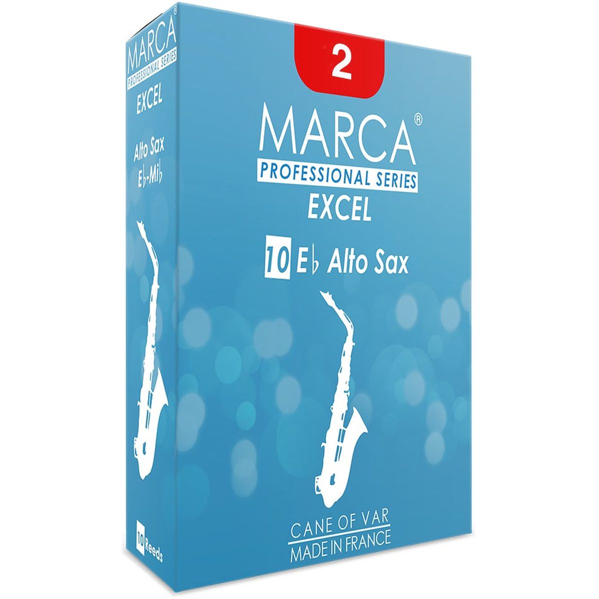 MARCA Reed Saxophone Alto Excel 2 - PK Of 10