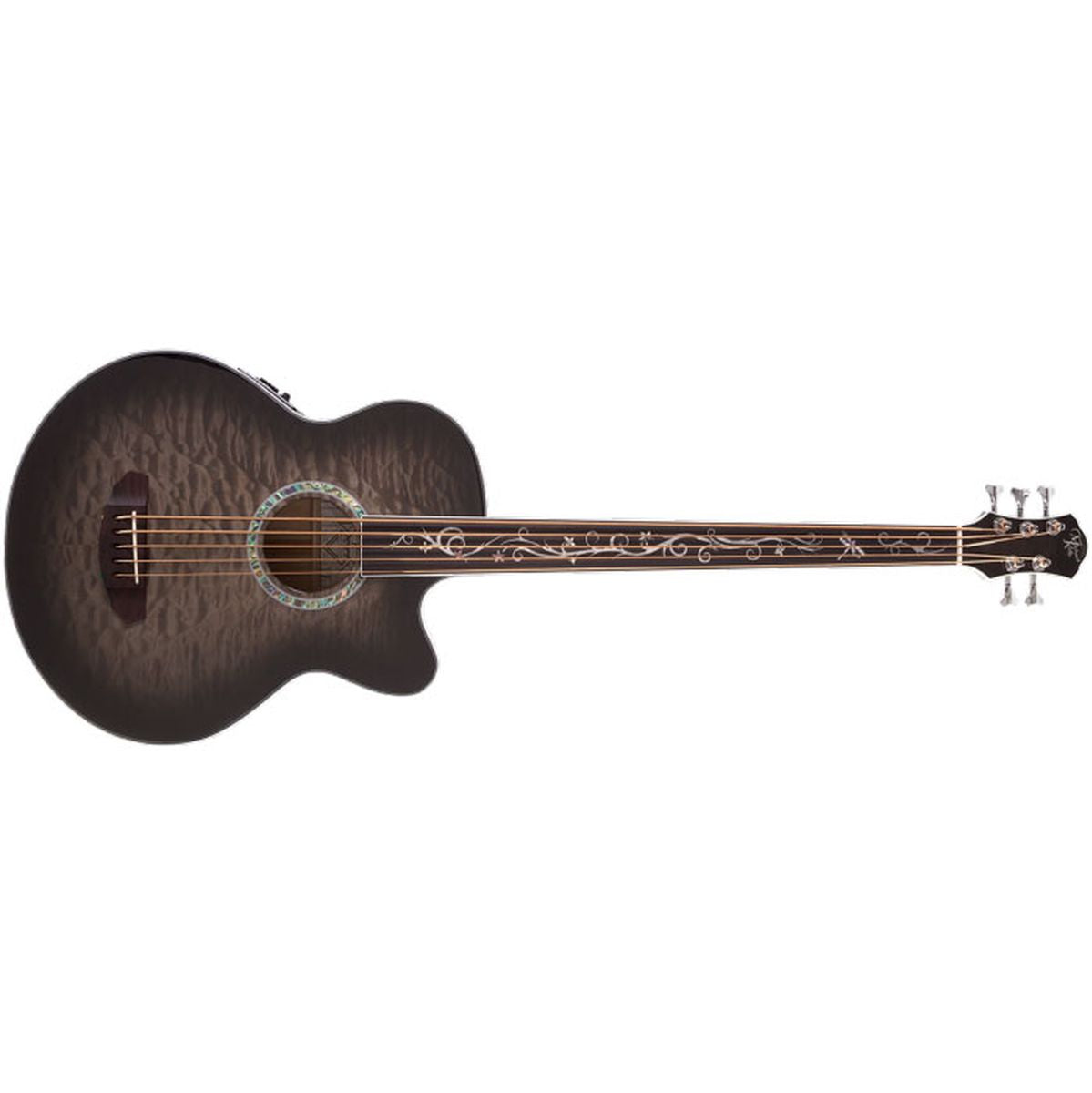 Michael Kelly Dragonfly Fretless 5 Smoke Burst