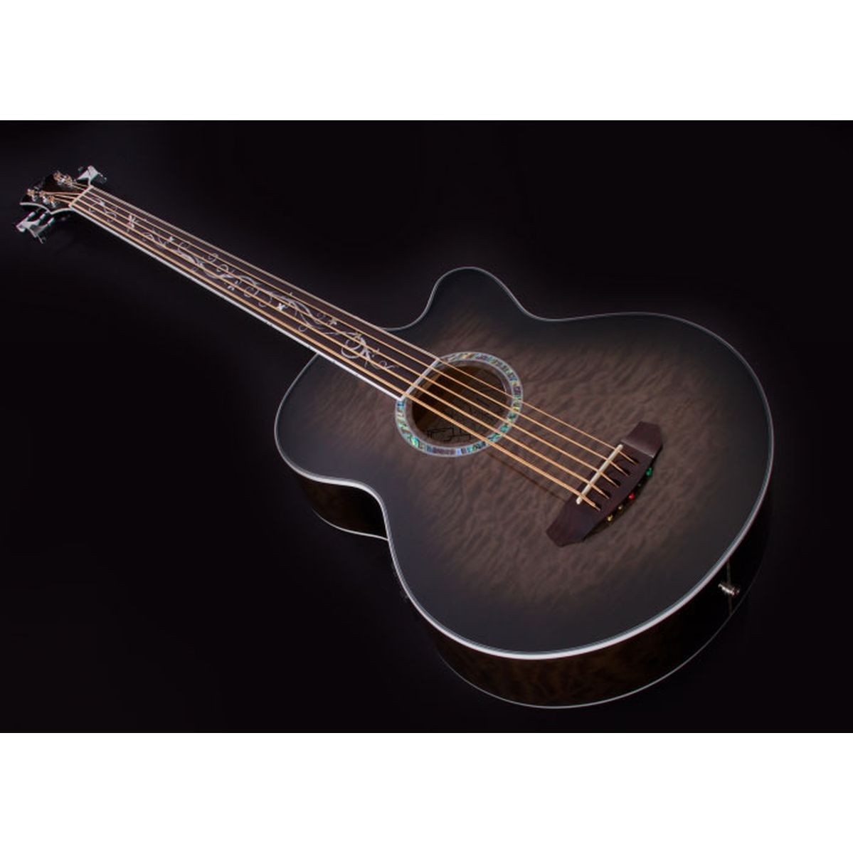 Michael Kelly Dragonfly Fretless 5 Smoke Burst