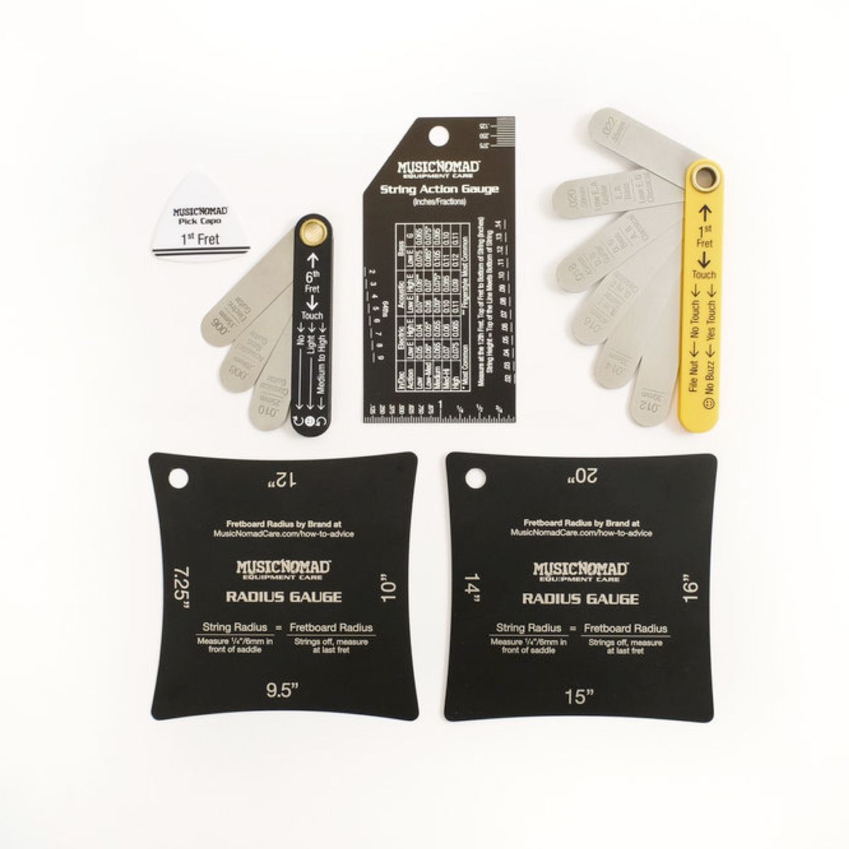 MusicNomad Precision Setup Gauge Set - MN604