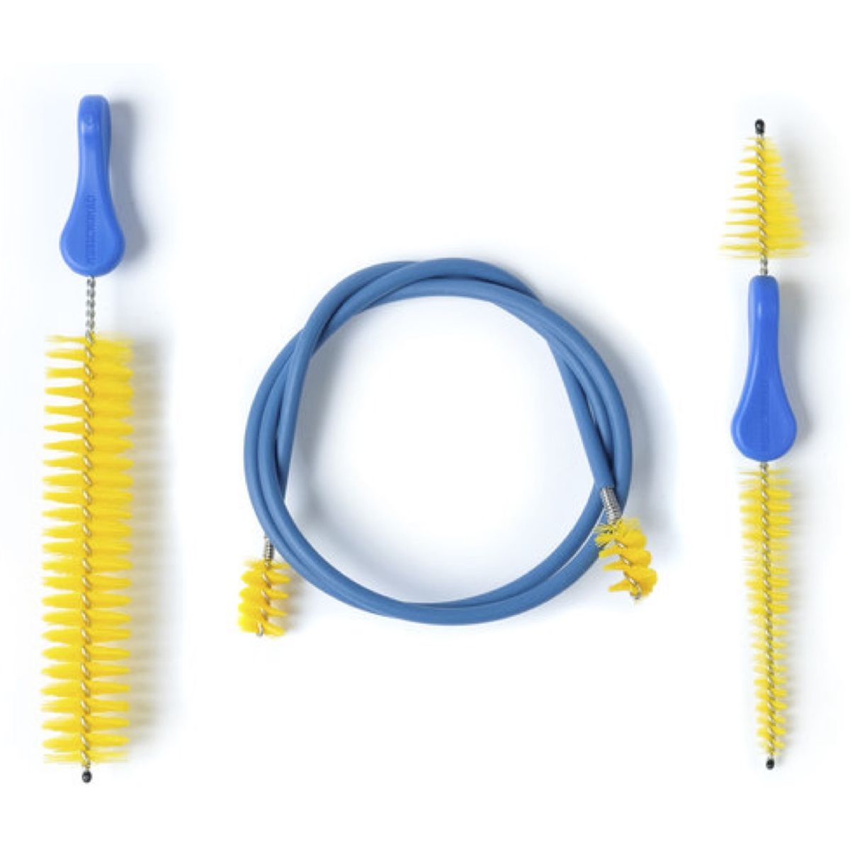 MusicNomad Premium Trumpet 3 PC Brush Set (Mouthpiece Snake Valve)