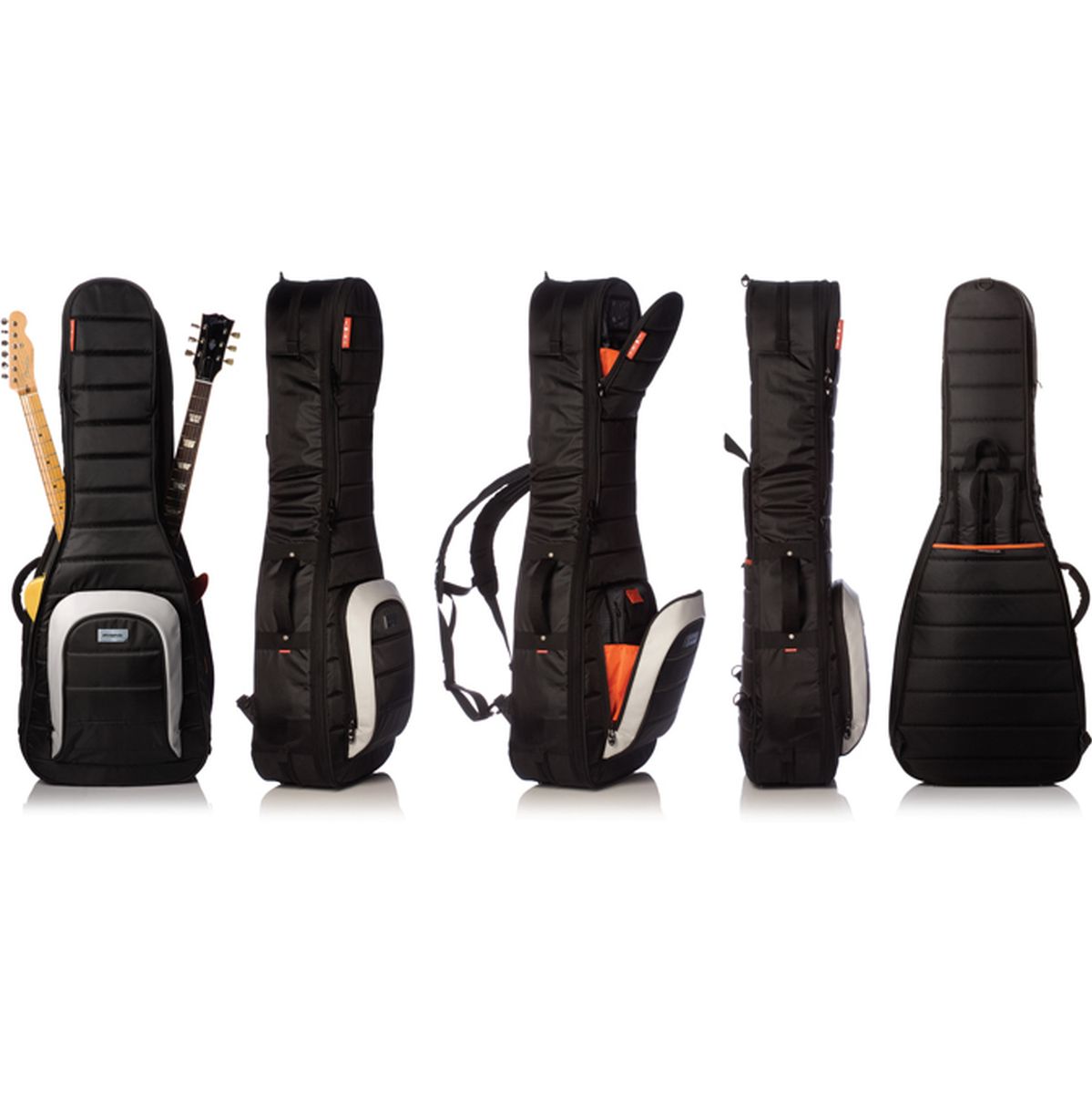 MONO Classic Dual Electric Guitar Case Black
