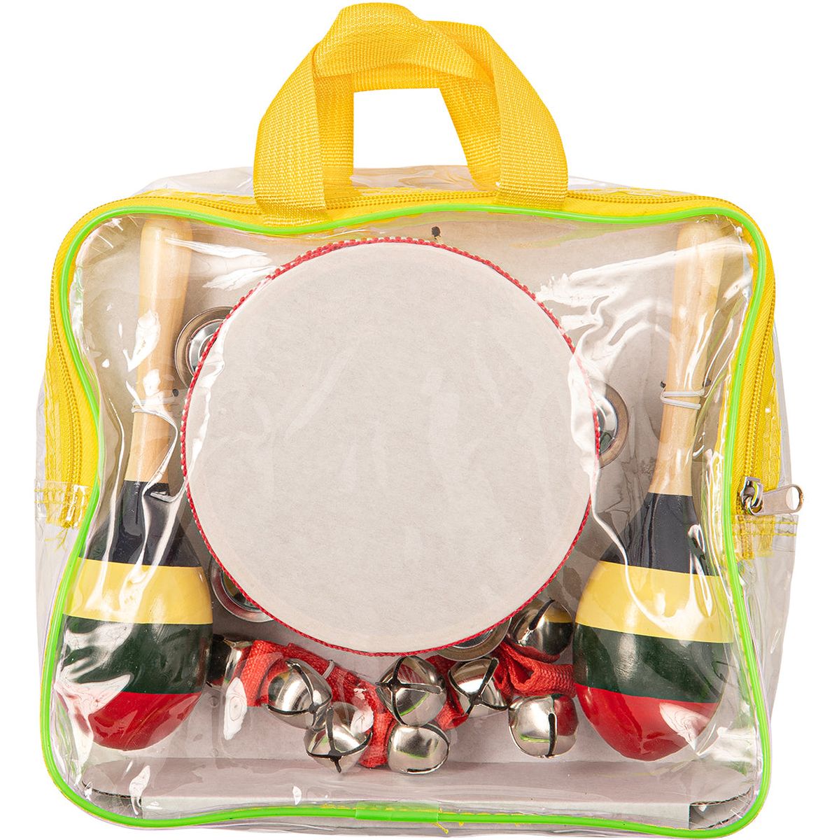 PP Tambourine &amp; Maracas Set w/ Carry Bag