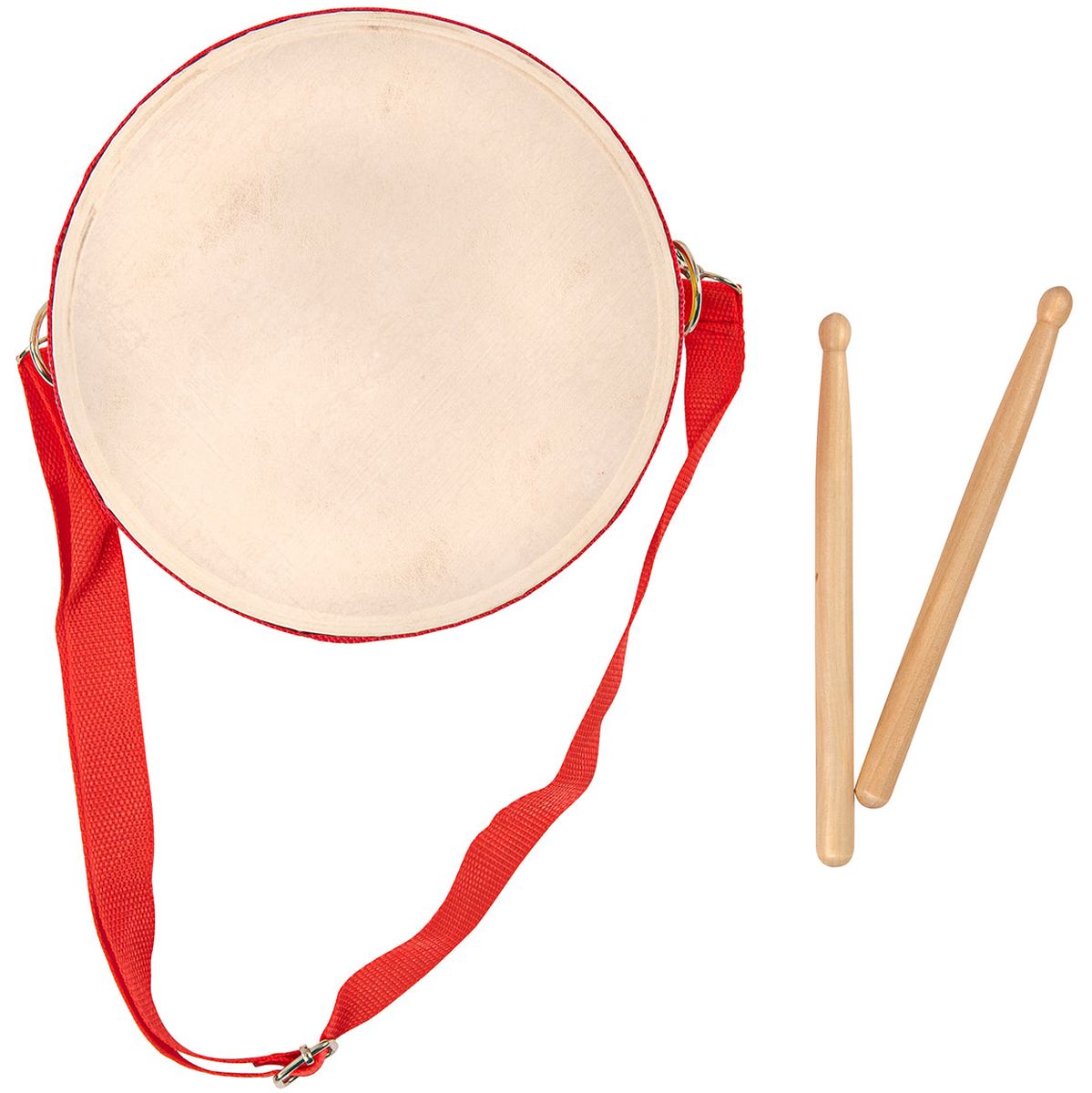 PP Early Years Wooden Drum - Animals