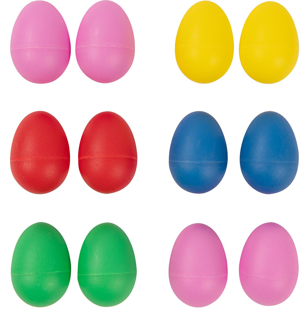 PP Early Years Egg Shakers - 12 Pce Set