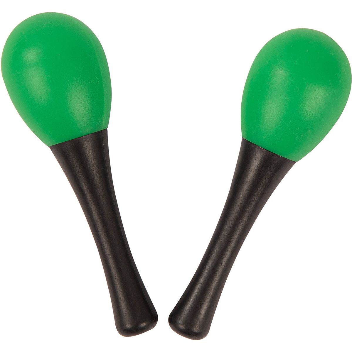 PP Early Years Plastic Maracas - Blackgreen