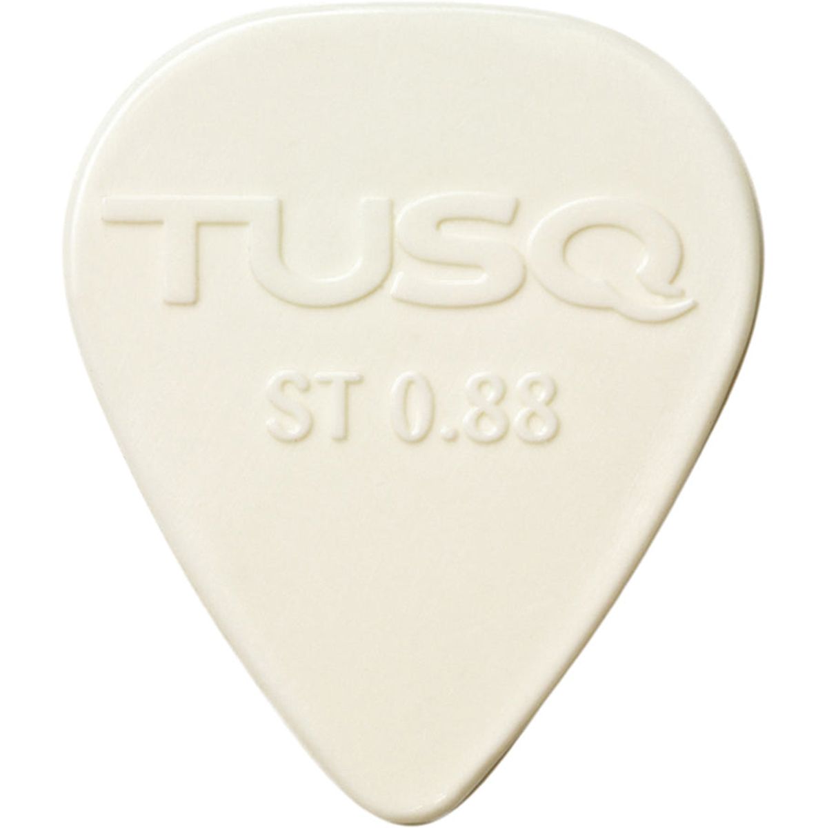Graph Tech Tusq Pick A3 0.88mm-White-6 PK