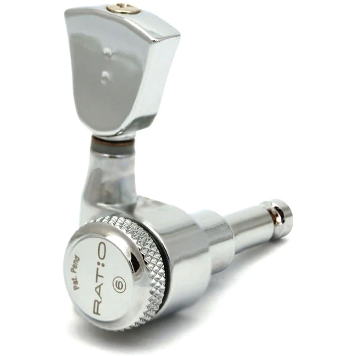 Graph Tech Ratio Acoustic Locking 3+3 - Vintage Chrome