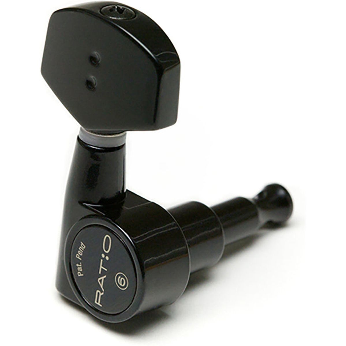 Graph Tech Ratio Acoustic 3+3 Right Handed 2 Pin - Black