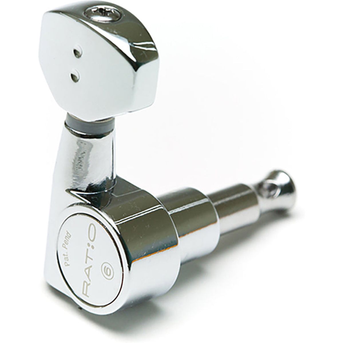 Graph Tech Ratio Electric 6 Inline Right Handed Mini 2PIN - Chrome