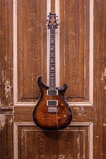 PRS SE Custom 24 Quilted Black Gold Burst (occasion)