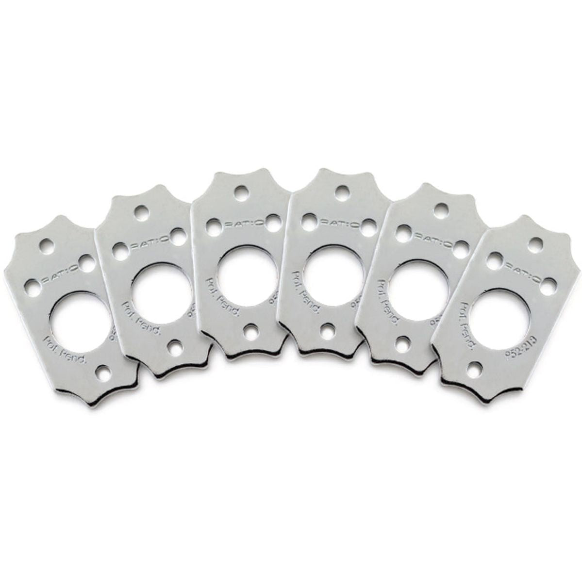 Graph Tech Ratio Plate For Gibson Style Screw Hole - Chrome