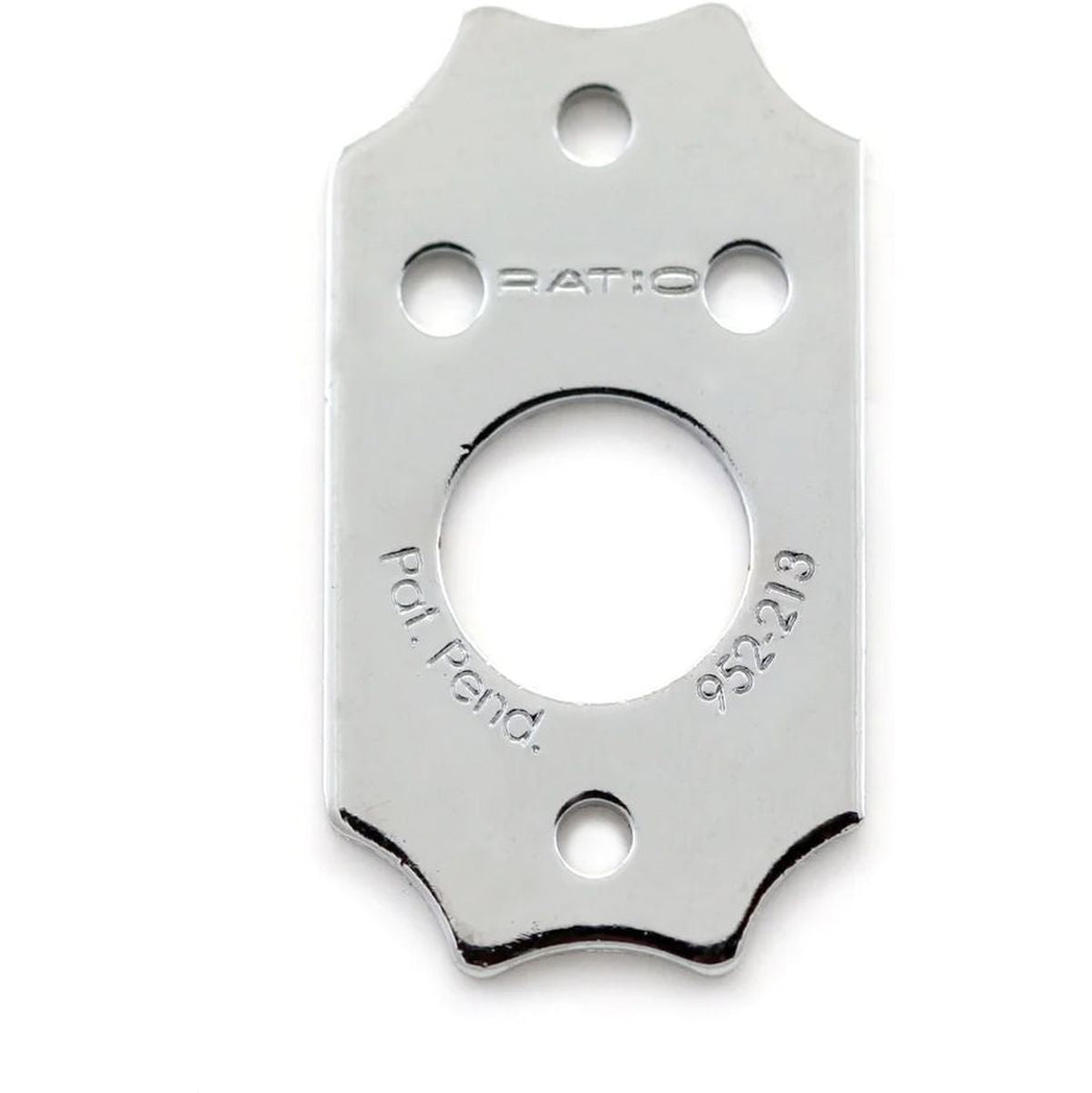Graph Tech Ratio Plate For Gibson Style Screw Hole - Chrome (1PC)