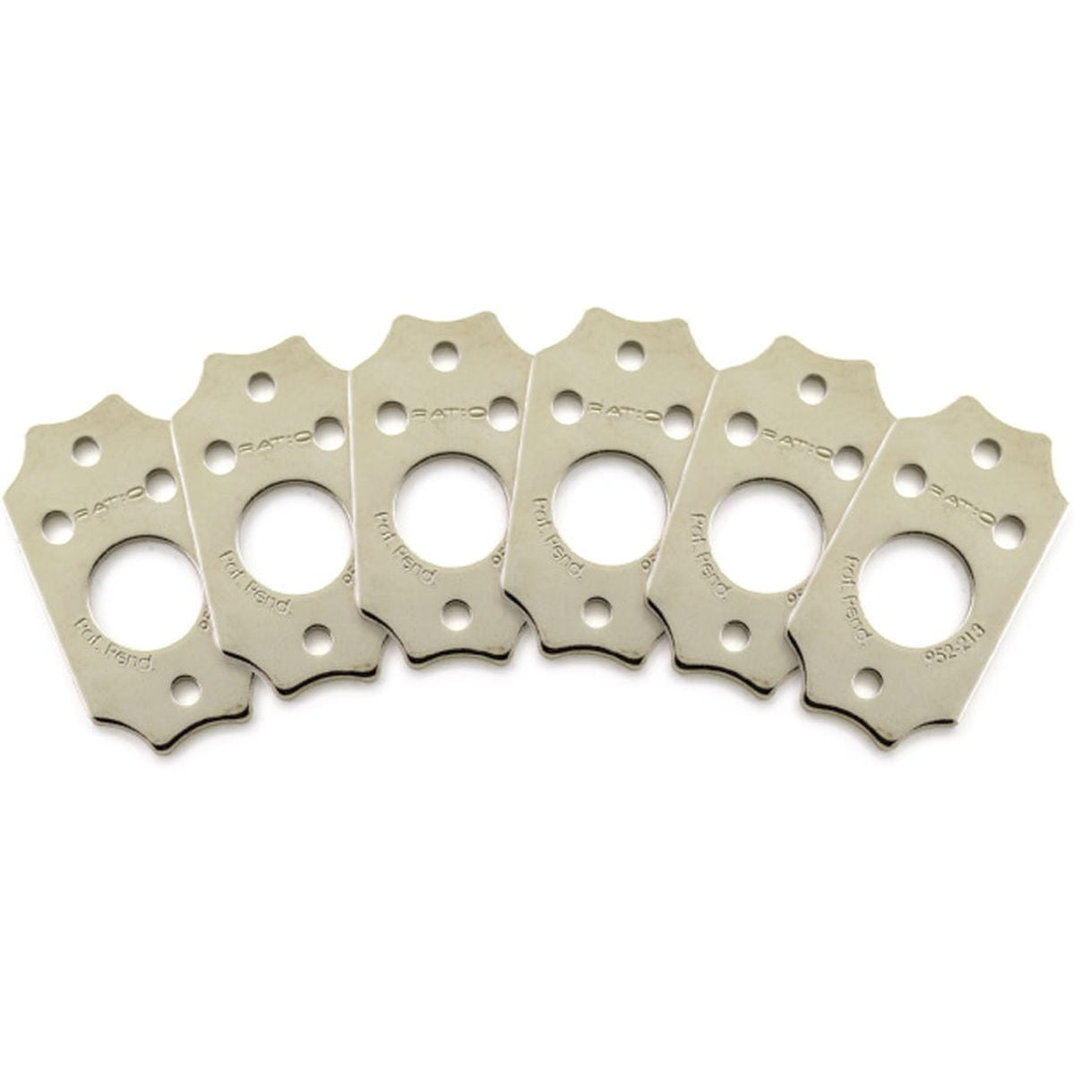 Graph Tech Ratio Plate For Gibson Style Screw Hole - Nickel