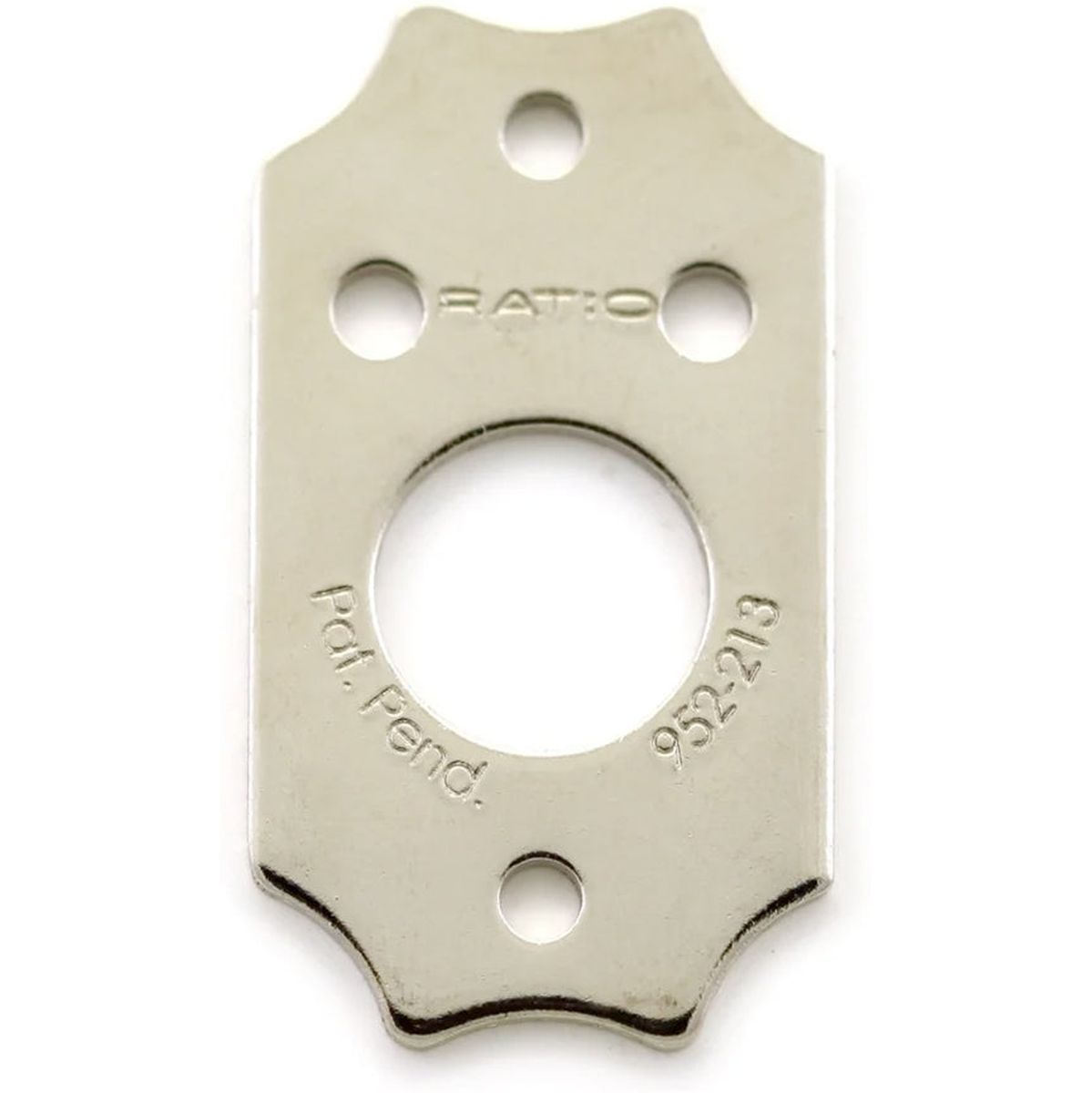 Graph Tech Ratio Plate For Gibson Style Screw Hole - Nickel (1PC)