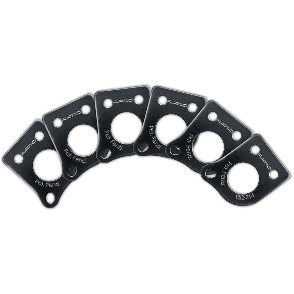 Graph Tech Ratio Plate For 45 Degree Screw Hole - Black