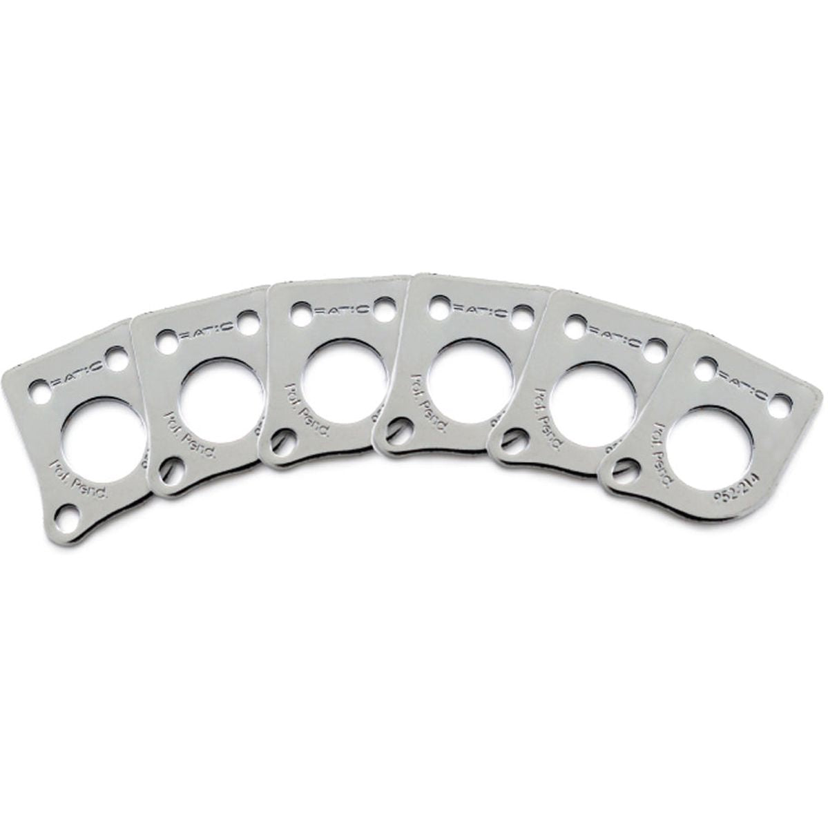 Graph Tech Ratio Plate For 45 Degree Screw Hole - Chrome