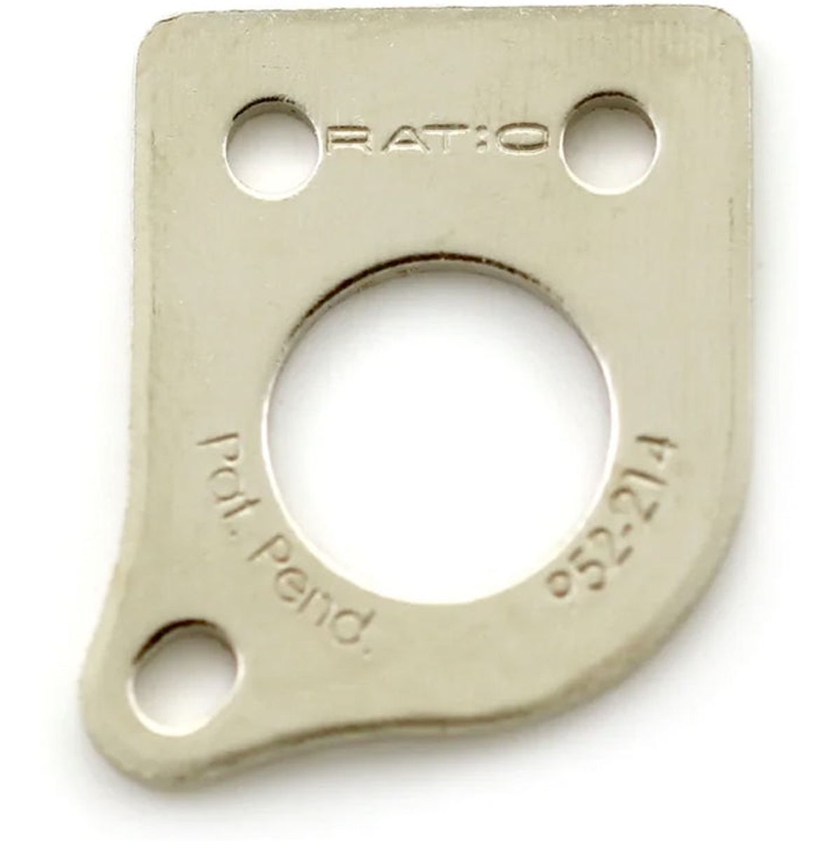 Graph Tech Ratio Plate For 45 Degree Screw Hole - Nickel (1PC)