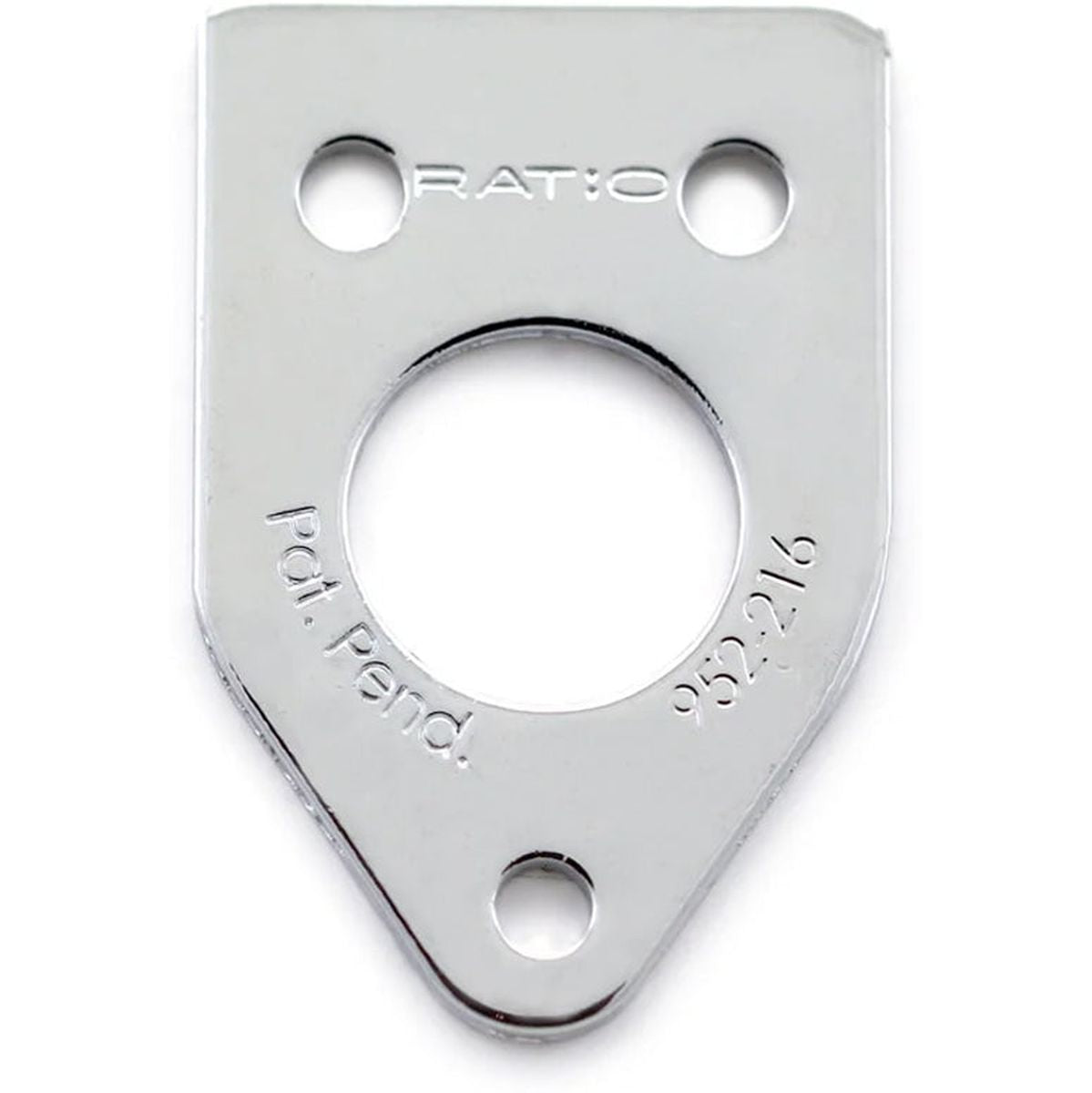 Graph Tech Ratio Plate For 90 Degree Screw Hole - Chrome (1PC)