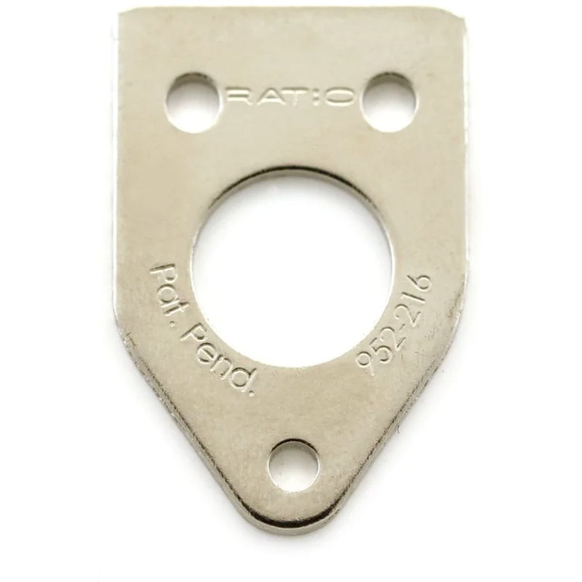 Graph Tech Ratio Plate For 90 Degree Screw Hole - Nickel (1PC)