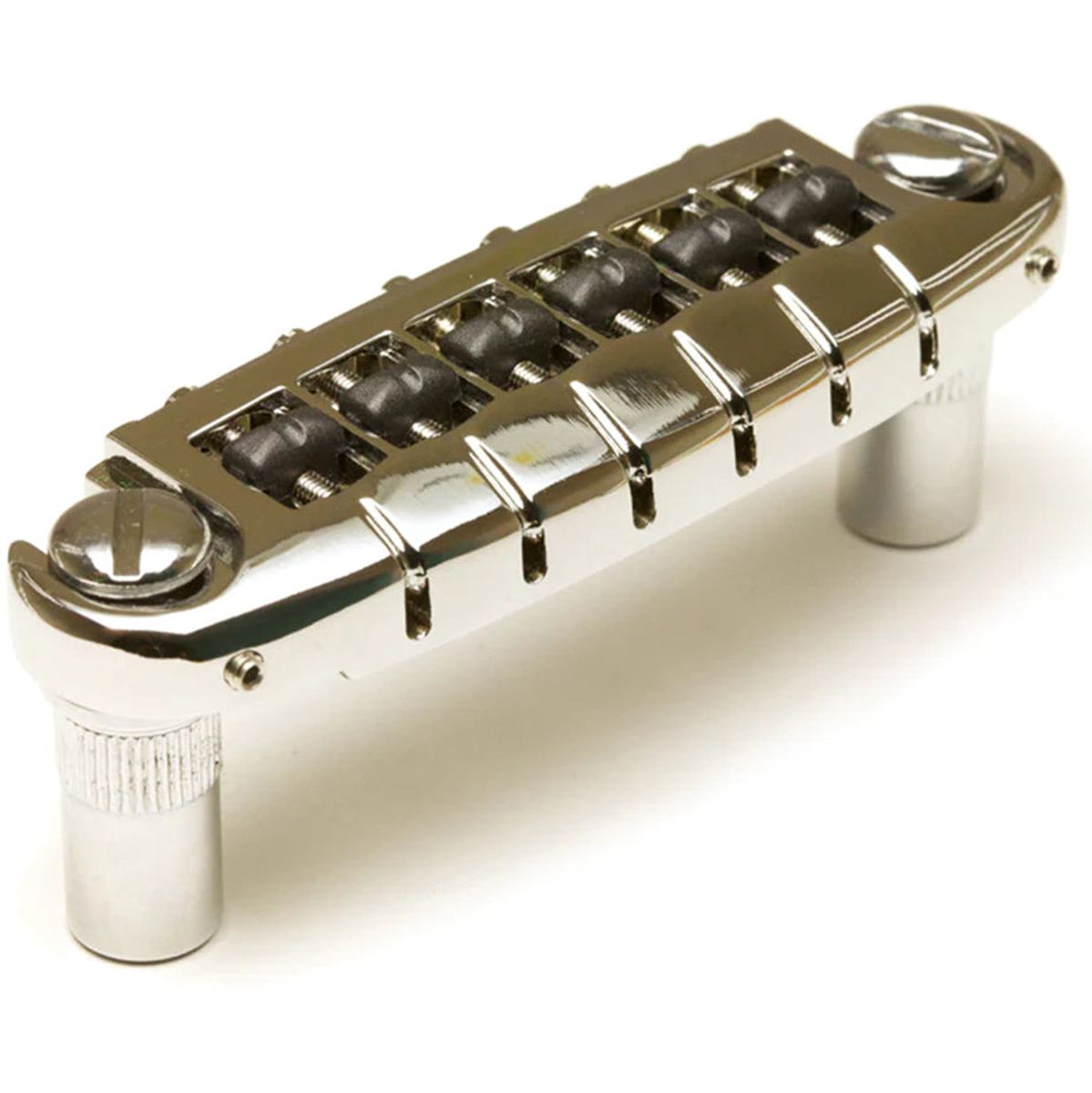 Graph Tech Resomax Wrap NW2 Wstring Saver Saddles Metric - Chrome