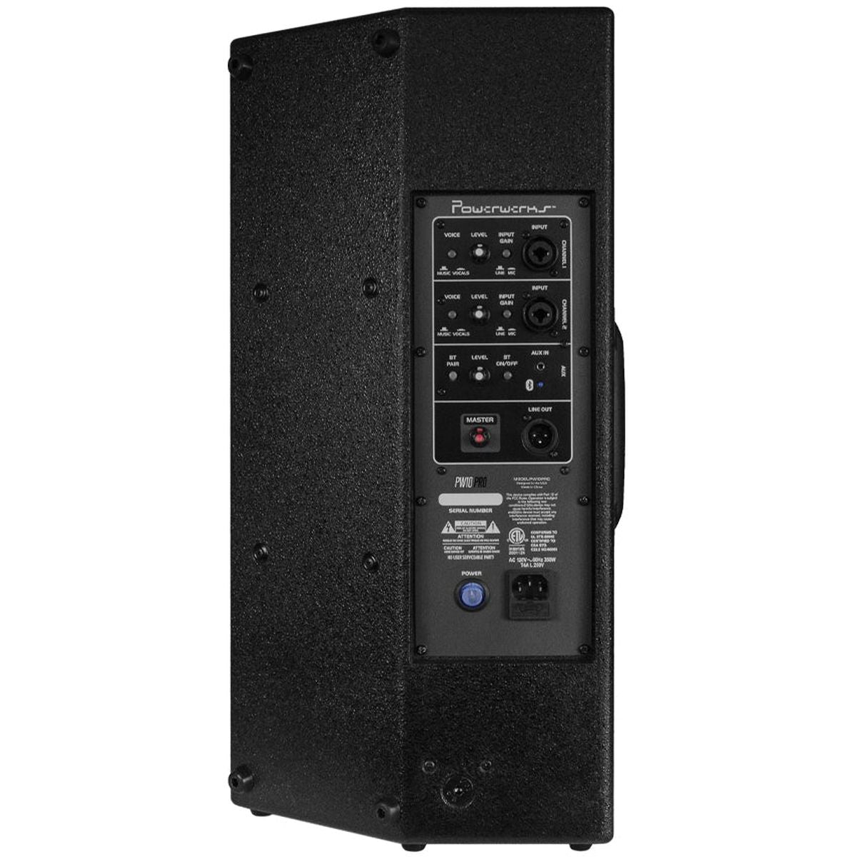 Powerwerks 1000W 10 inch Pro Speaker w/ Bluetooth