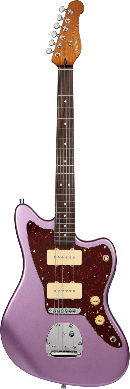 Patina PJ-3 Purple JM-Style Elektrische gitaar