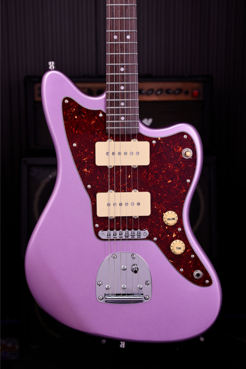 Patina PJ-3 Purple JM-Style Elektrische gitaar