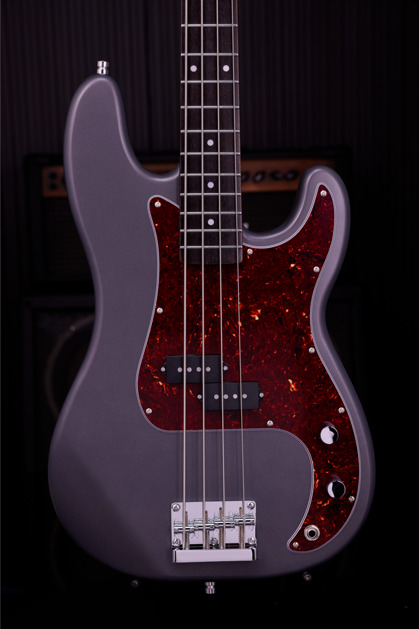 Patina PPB-3 Charcoal Elektrische Basgitaar