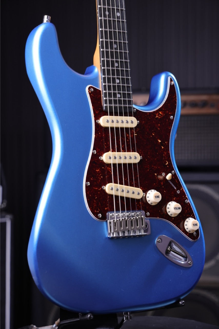 Patina PS-3 Lake Placid Blue SSS S-Style Elektrische gitaar