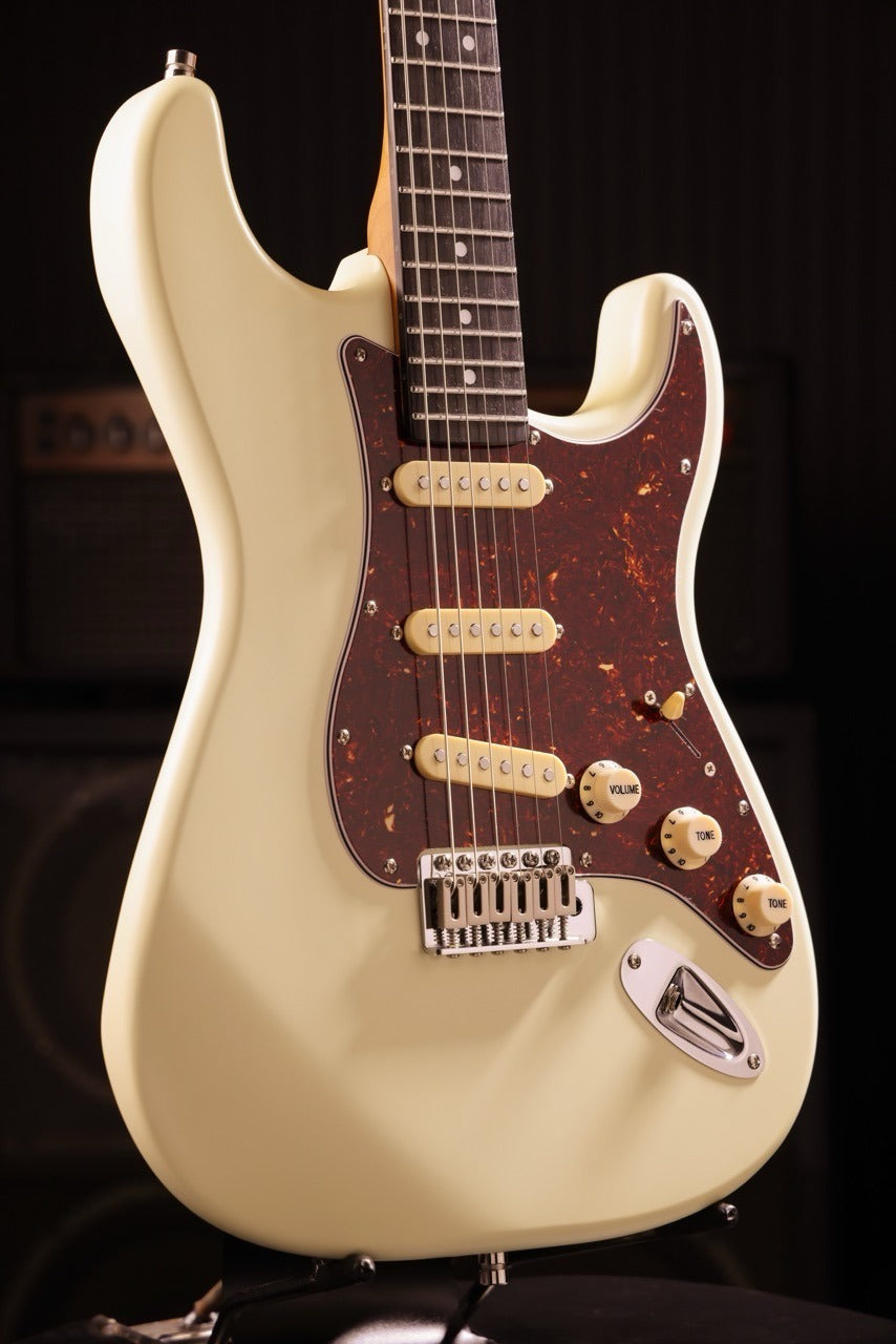 Patina PS-3 Black SSS S-Style Elektrische gitaar