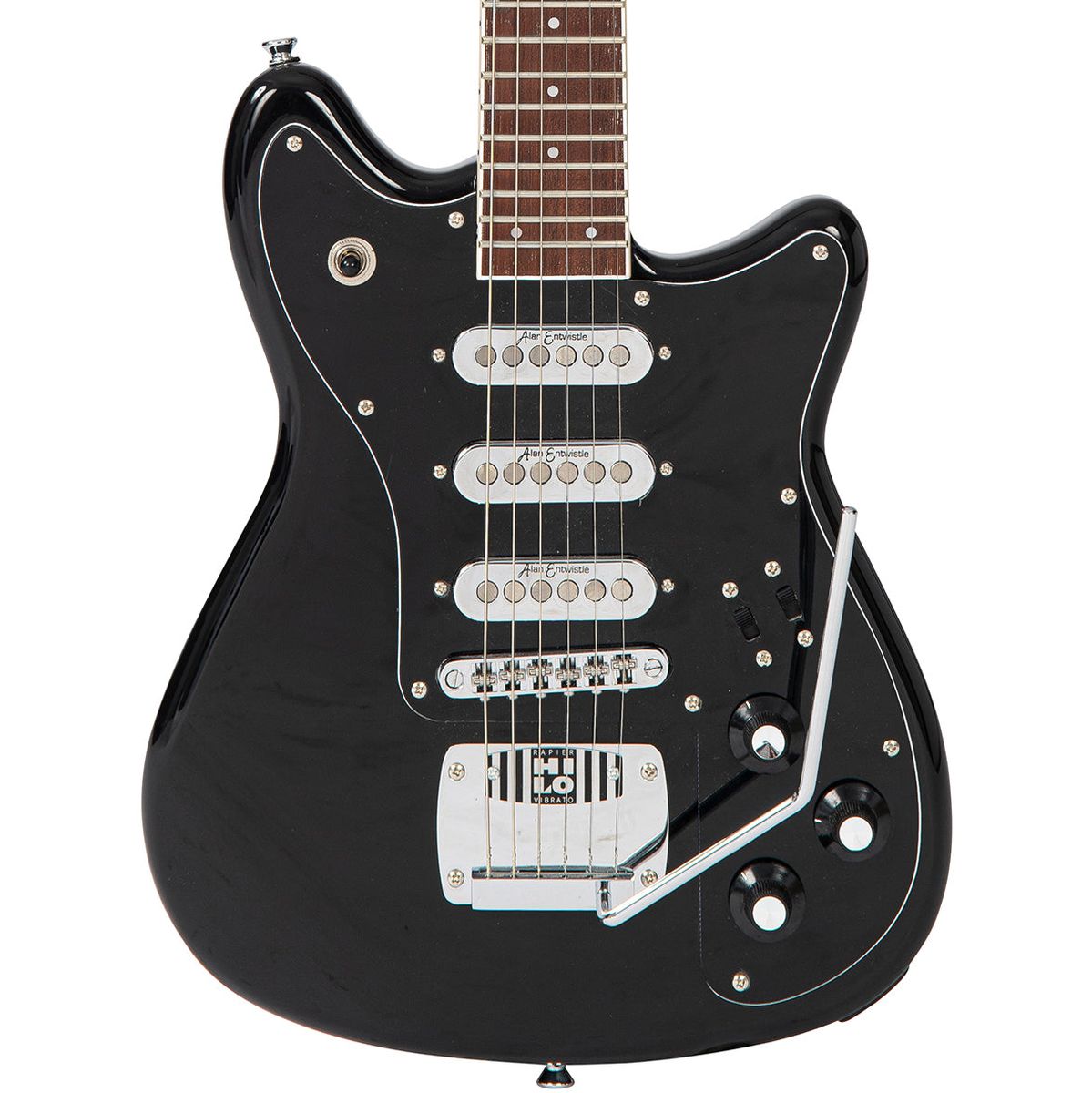Rapier Mercury Electric Guitar - Gloss Black