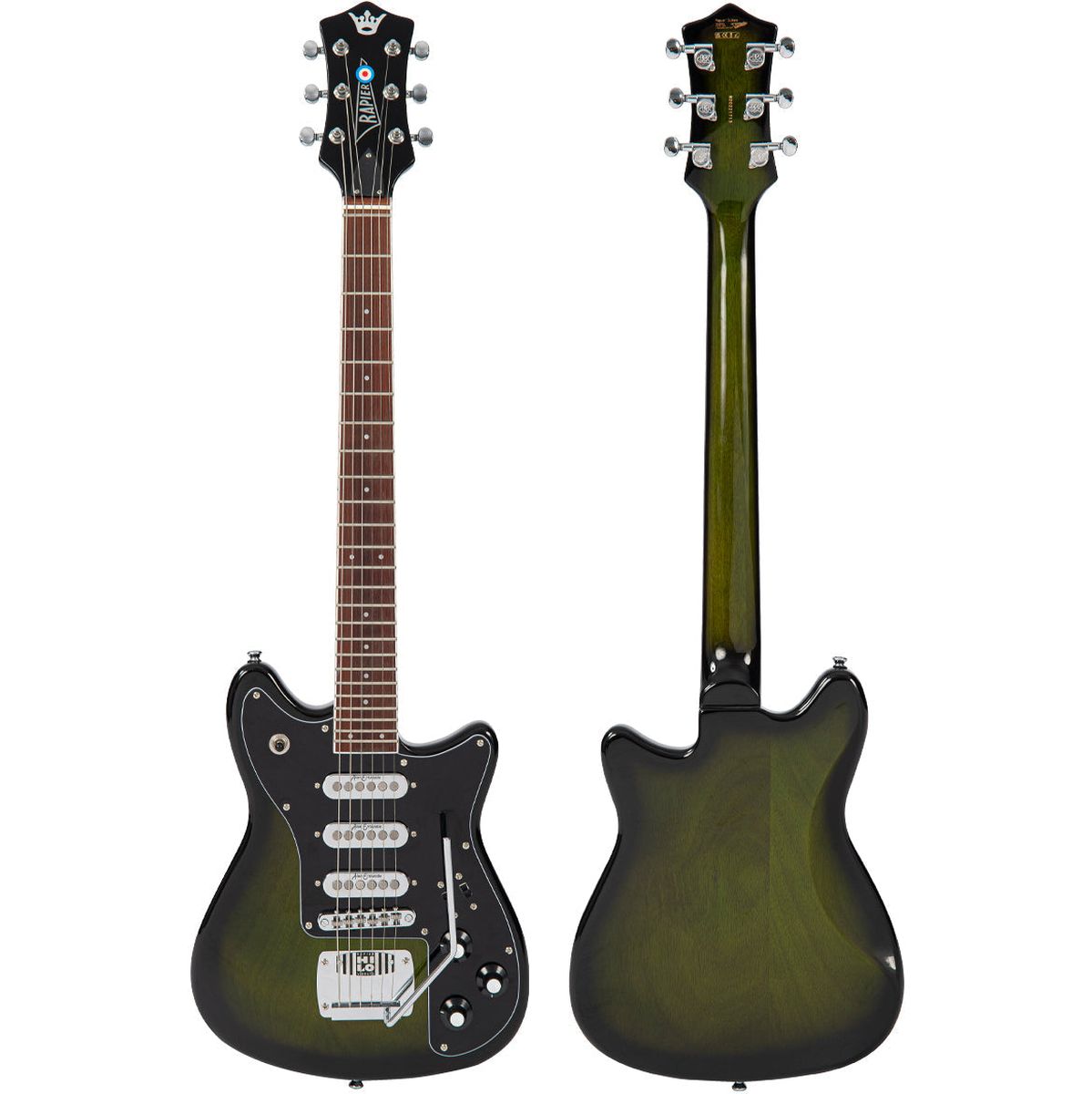 Rapier Mercury Electric Guitar - Greenburst