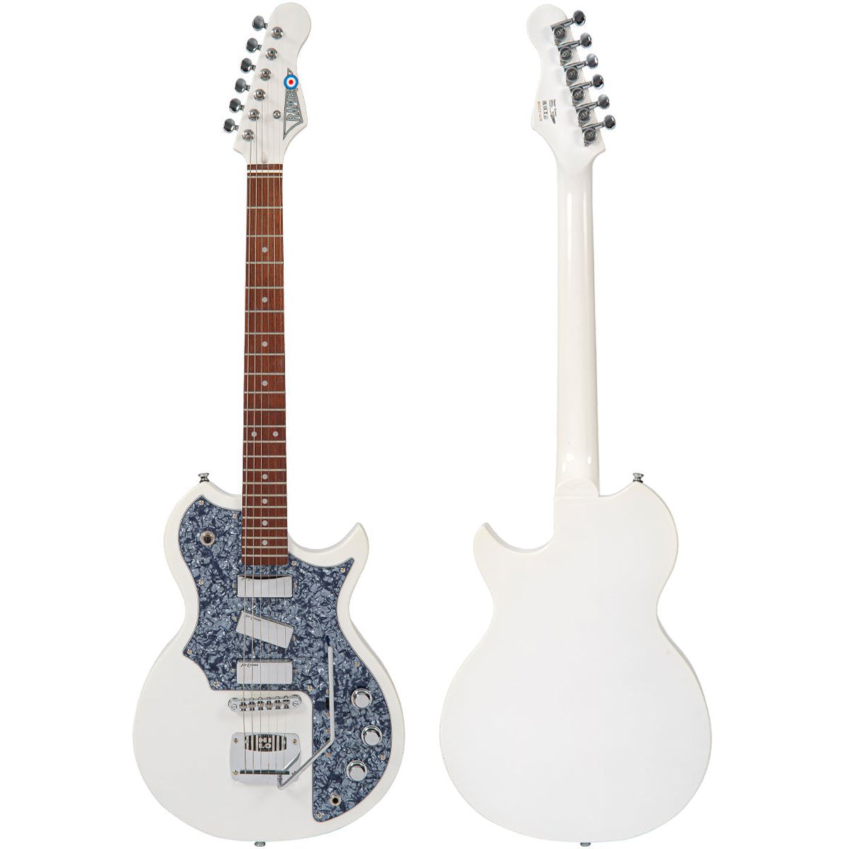 Rapier Deluxe Electric Guitar - Arctic White