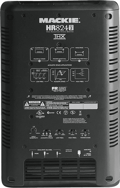 Mackie RMK HR624 MK2 6,7" 2 Way Active Studio Monitor