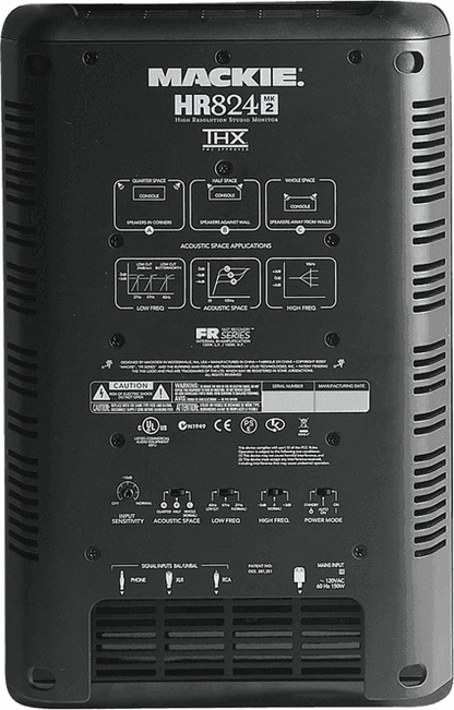 Mackie RMK HR624 MK2 6,7" 2 Way Active Studio Monitor