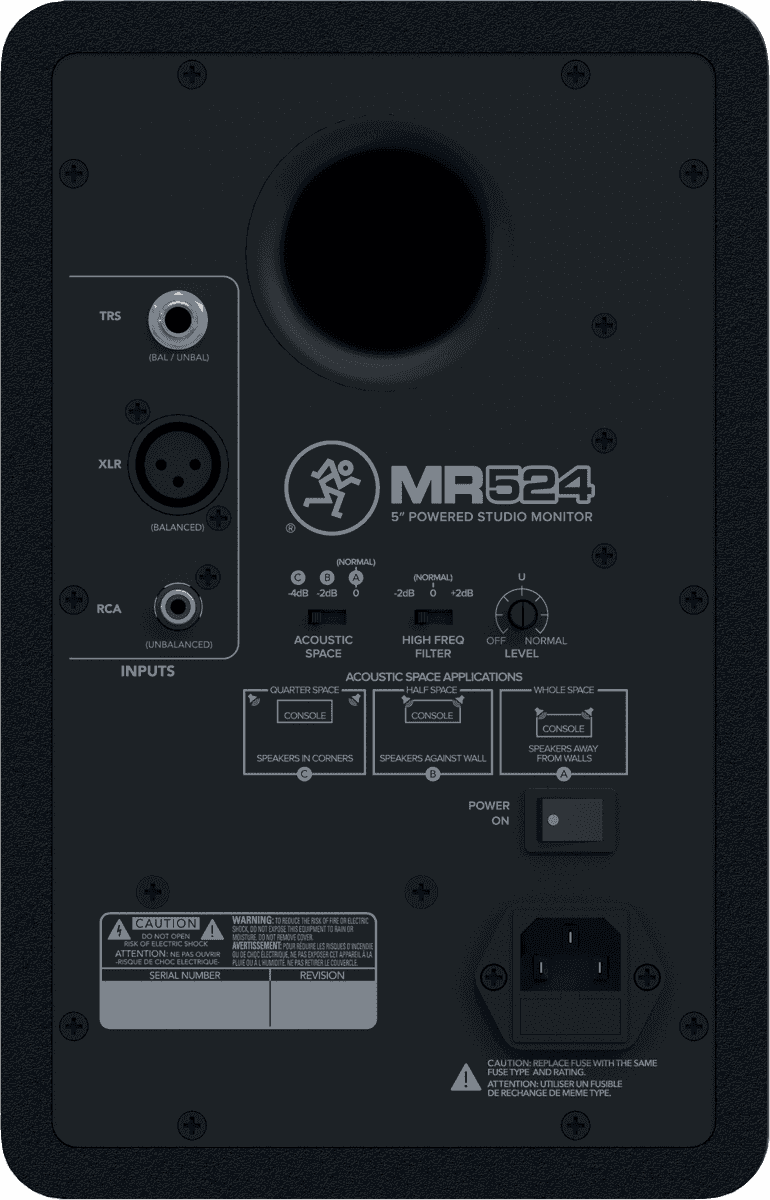 Mackie RMK MR524 5,25" Powered Studio Monitor