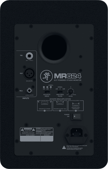 Mackie RMK MR624 6.5" Powered Studio Monitor