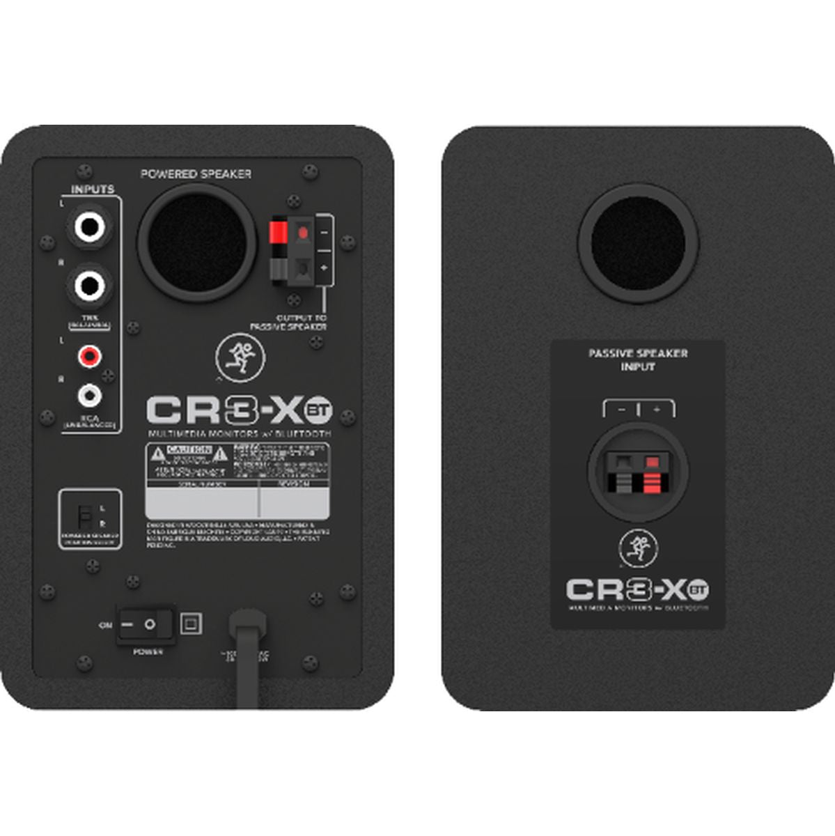 Mackie CR3-XBT Actief 50W 3&quot; Bluetooth (Per Pair)