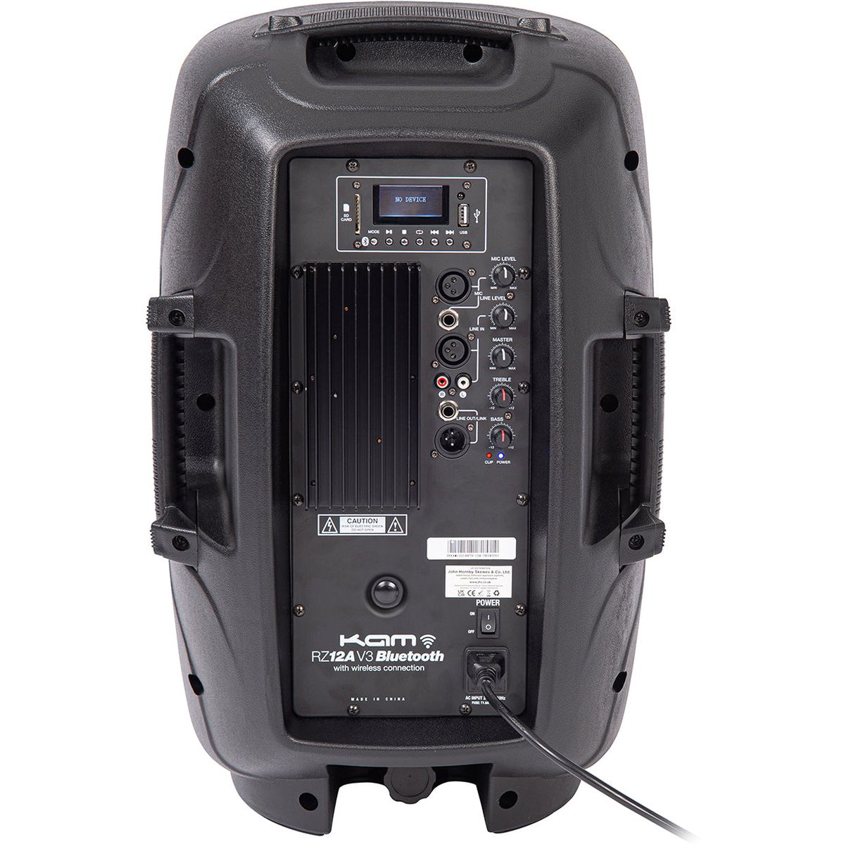 Kam RZ12A Active Speaker w/ Bluetooth &amp; Speaker Stand